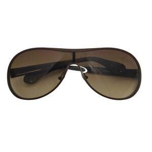 Marc By Marc Jacobs Taupe Brown Tan Aviator Y2k Sunglasses - Size One Size